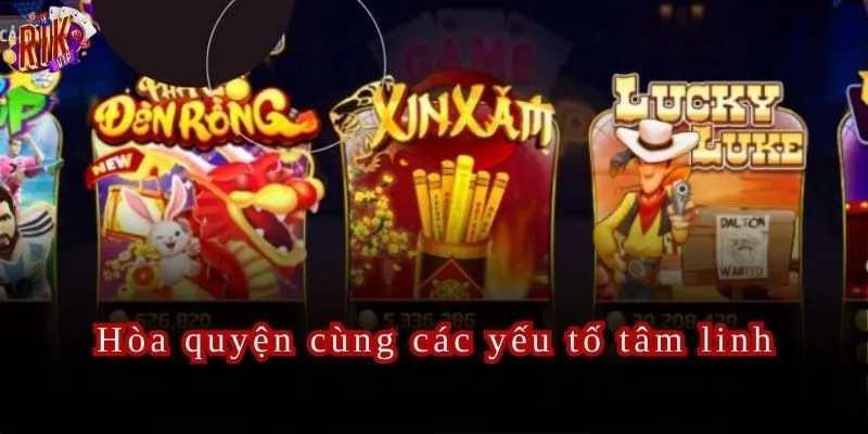 Hòa quyện cùng các yếu tố tâm linh