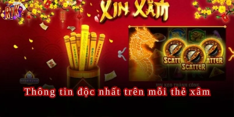 Thông tin độc nhất trên mỗi thẻ xâm